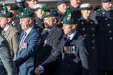 Regimental Association  of the Royal Irish Association (Group A37, 39 members) during the Royal British Legion March Past on Remembrance Sunday at the Cenotaph, Whitehall, Westminster, London, 11 November 2018, 12:03.