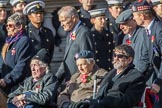 Blind Veterans UK (Group AA7, 215 members) during the Royal British Legion March Past on Remembrance Sunday at the Cenotaph, Whitehall, Westminster, London, 11 November 2018, 12:05.