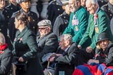 Blind Veterans UK (Group AA7, 215 members) during the Royal British Legion March Past on Remembrance Sunday at the Cenotaph, Whitehall, Westminster, London, 11 November 2018, 12:05.