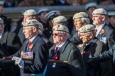 Royal Air Force Police Association (Group C2, 60 members) during the Royal British Legion March Past on Remembrance Sunday at the Cenotaph, Whitehall, Westminster, London, 11 November 2018, 12:14.