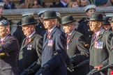 Royal Air Force Regiment Association (Group C3, 175 members) during the Royal British Legion March Past on Remembrance Sunday at the Cenotaph, Whitehall, Westminster, London, 11 November 2018, 12:14.