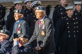 RAF Linguists' Associations (RAFLing) (Group C6, 20 members) during the Royal British Legion March Past on Remembrance Sunday at the Cenotaph, Whitehall, Westminster, London, 11 November 2018, 12:15.