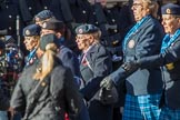 WAAF WRAF RAF(W) Association (Group C17, 21 members) during the Royal British Legion March Past on Remembrance Sunday at the Cenotaph, Whitehall, Westminster, London, 11 November 2018, 12:17.