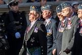 RAF Air Loadmasters Association (Group C21, 25 members) during the Royal British Legion March Past on Remembrance Sunday at the Cenotaph, Whitehall, Westminster, London, 11 November 2018, 12:17.