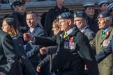 Royal Air Force Survival Equipment (squippers) Association (Group C23, 50 members) during the Royal British Legion March Past on Remembrance Sunday at the Cenotaph, Whitehall, Westminster, London, 11 November 2018, 12:18.