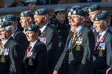 Harrier Force Association (Group C25, 100 members) during the Royal British Legion March Past on Remembrance Sunday at the Cenotaph, Whitehall, Westminster, London, 11 November 2018, 12:18.