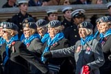 WRAF Branch of the Royal Air Forces Association (Group C30, 80 members) during the Royal British Legion March Past on Remembrance Sunday at the Cenotaph, Whitehall, Westminster, London, 11 November 2018, 12:19.