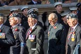 RAF Yatesbury Association (Group C34, 9 members) during the Royal British Legion March Past on Remembrance Sunday at the Cenotaph, Whitehall, Westminster, London, 11 November 2018, 12:19.