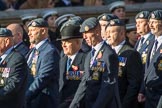 Royal Air Force Servicing Commando and Tactical Supply Wing Association (Group C36, 50 members) during the Royal British Legion March Past on Remembrance Sunday at the Cenotaph, Whitehall, Westminster, London, 11 November 2018, 12:20.