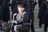 Royal Observer Corps Association (Group C38, 67 members) during the Royal British Legion March Past on Remembrance Sunday at the Cenotaph, Whitehall, Westminster, London, 11 November 2018, 12:20.