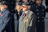 Association  of Jewish Ex-Servicemen and Women (Group D4, 27 members) during the Royal British Legion March Past on Remembrance Sunday at the Cenotaph, Whitehall, Westminster, London, 11 November 2018, 12:21.