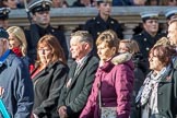 British Nuclear Tests Veterans Association  (Group D5, 30 members) during the Royal British Legion March Past on Remembrance Sunday at the Cenotaph, Whitehall, Westminster, London, 11 November 2018, 12:21.