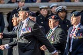 Allied Command in Europe Mobile Force AMF(L) (Group D13, 61 members) during the Royal British Legion March Past on Remembrance Sunday at the Cenotaph, Whitehall, Westminster, London, 11 November 2018, 12:22.