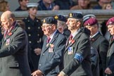 Circuit of Service Lodges (Group D14, 35 members) during the Royal British Legion March Past on Remembrance Sunday at the Cenotaph, Whitehall, Westminster, London, 11 November 2018, 12:22.