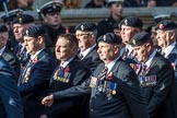 The Royal British Legion (Group D15, 150 members) during the Royal British Legion March Past on Remembrance Sunday at the Cenotaph, Whitehall, Westminster, London, 11 November 2018, 12:22.