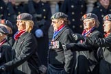 QARANC (Group D23, 49 members) during the Royal British Legion March Past on Remembrance Sunday at the Cenotaph, Whitehall, Westminster, London, 11 November 2018, 12:24.