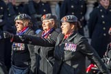 QARANC (Group D23, 49 members) during the Royal British Legion March Past on Remembrance Sunday at the Cenotaph, Whitehall, Westminster, London, 11 November 2018, 12:24.