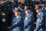 Transport for London, TFL (Group M1, 41 members) during the Royal British Legion March Past on Remembrance Sunday at the Cenotaph, Whitehall, Westminster, London, 11 November 2018, 12:25.