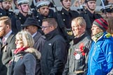 Children (and Families) of Far East Prisoners of War (Group M2, 59 members) during the Royal British Legion March Past on Remembrance Sunday at the Cenotaph, Whitehall, Westminster, London, 11 November 2018, 12:25.