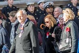 The British Evacuees Association (Group M4, 50 members) during the Royal British Legion March Past on Remembrance Sunday at the Cenotaph, Whitehall, Westminster, London, 11 November 2018, 12:25.