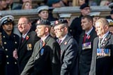 NAAFI EFI NCS Association (Group M7, 20 members) during the Royal British Legion March Past on Remembrance Sunday at the Cenotaph, Whitehall, Westminster, London, 11 November 2018, 12:26.