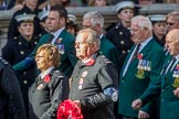 St Andrew's First Aid (Group M14, 6 members) during the Royal British Legion March Past on Remembrance Sunday at the Cenotaph, Whitehall, Westminster, London, 11 November 2018, 12:26.