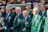 Royal Ulster Constabulary GC Association (Group M15, 40 members) during the Royal British Legion March Past on Remembrance Sunday at the Cenotaph, Whitehall, Westminster, London, 11 November 2018, 12:26.