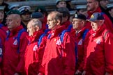 Haig Housing Trust (Group M23, 24 members) during the Royal British Legion March Past on Remembrance Sunday at the Cenotaph, Whitehall, Westminster, London, 11 November 2018, 12:27.