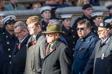 The Gallipoli Association (Group M24, 12 members) during the Royal British Legion March Past on Remembrance Sunday at the Cenotaph, Whitehall, Westminster, London, 11 November 2018, 12:28.