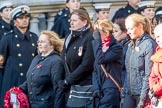 MOD Civilians (Group M26, 17 members) during the Royal British Legion March Past on Remembrance Sunday at the Cenotaph, Whitehall, Westminster, London, 11 November 2018, 12:28.