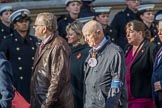 Western Front Association  (Group M27, 11 members) during the Royal British Legion March Past on Remembrance Sunday at the Cenotaph, Whitehall, Westminster, London, 11 November 2018, 12:28.