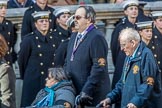 Lions Clubs International (Group M31, 13 members) during the Royal British Legion March Past on Remembrance Sunday at the Cenotaph, Whitehall, Westminster, London, 11 November 2018, 12:28.