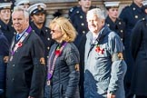 Lions Clubs International (Group M31, 13 members) during the Royal British Legion March Past on Remembrance Sunday at the Cenotaph, Whitehall, Westminster, London, 11 November 2018, 12:28.