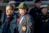 Army Cadet Force Association (Group M35, 2 members) during the Royal British Legion March Past on Remembrance Sunday at the Cenotaph, Whitehall, Westminster, London, 11 November 2018, 12:29.