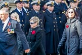 Union Jack Club (Group M46, 12 members) during the Royal British Legion March Past on Remembrance Sunday at the Cenotaph, Whitehall, Westminster, London, 11 November 2018, 12:31.