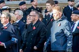 YMCA (Group M49, 30 members) during the Royal British Legion March Past on Remembrance Sunday at the Cenotaph, Whitehall, Westminster, London, 11 November 2018, 12:31.
