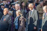 Commonwealth War Graves Commission (Group M50, 19 members) during the Royal British Legion March Past on Remembrance Sunday at the Cenotaph, Whitehall, Westminster, London, 11 November 2018, 12:31.