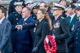 during the Royal British Legion March Past on Remembrance Sunday at the Cenotaph, Whitehall, Westminster, London, 11 November 2018, 12:31.