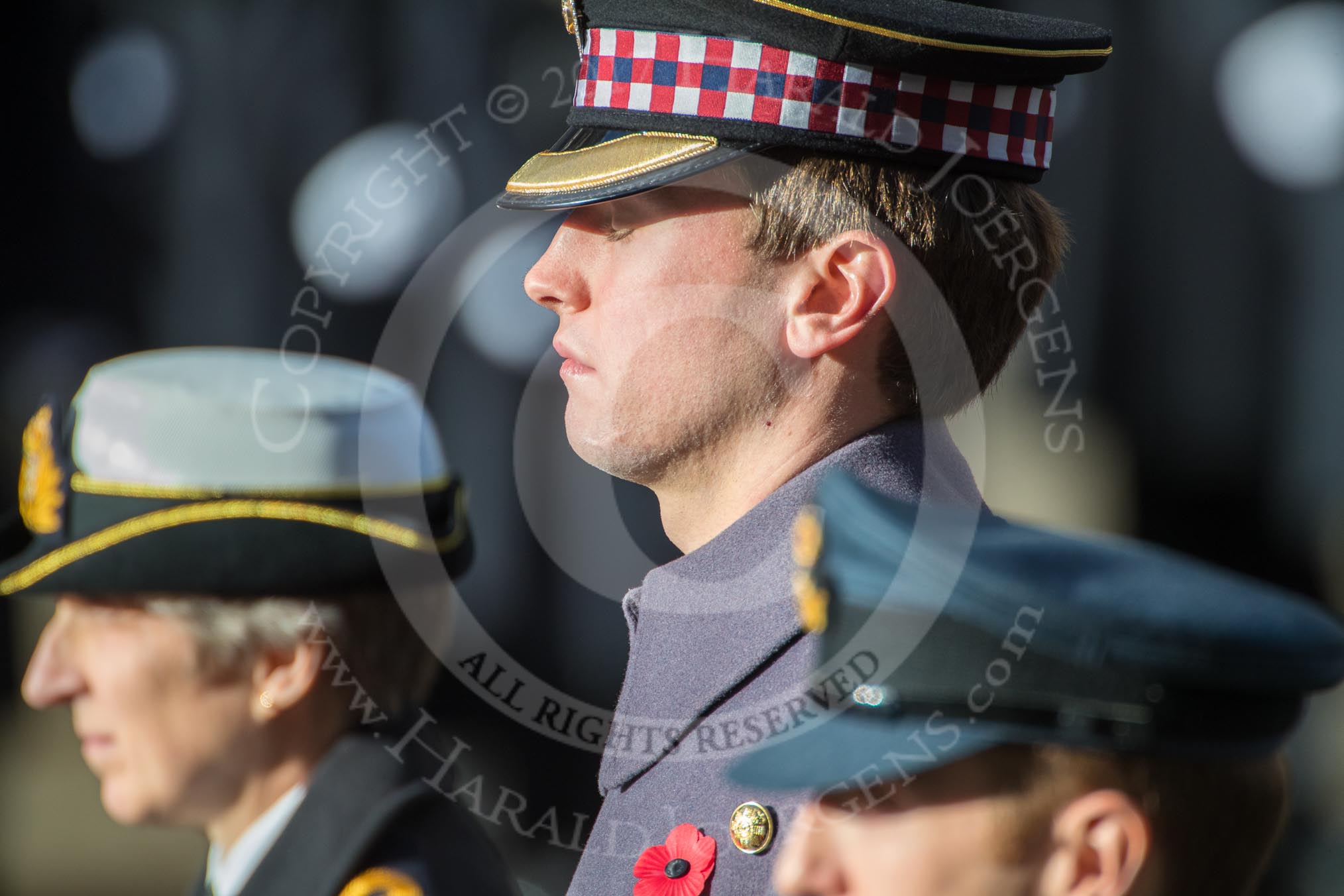 ??? during Remembrance Sunday Cenotaph Ceremony 2018 at Horse Guards Parade, Westminster, London, 11 November 2018, 11:03.