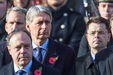 Photo #170 (1811111057061X20109HaraldJoergens) The Rt Hon Philip Hammond MP, (Chancellor of the Exchequer) during the Remembrance Sunday Cenotaph Ceremony 2018 at Horse Guards Parade, Westminster, London, 11 November 2018, 10:57.