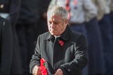 The Rt Hon John Bercow MP, Speaker of the House of Commons (on behalf of Parliament representing members of the House of Commons) during the Remembrance Sunday Cenotaph Ceremony 2018 at Horse Guards Parade, Westminster, London, 11 November 2018, 11:10.