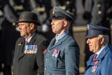 during Remembrance Sunday Cenotaph Ceremony 2018 at Horse Guards Parade, Westminster, London, 11 November 2018, 11:30.