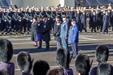 during Remembrance Sunday Cenotaph Ceremony 2018 at Horse Guards Parade, Westminster, London, 11 November 2018, 11:30.