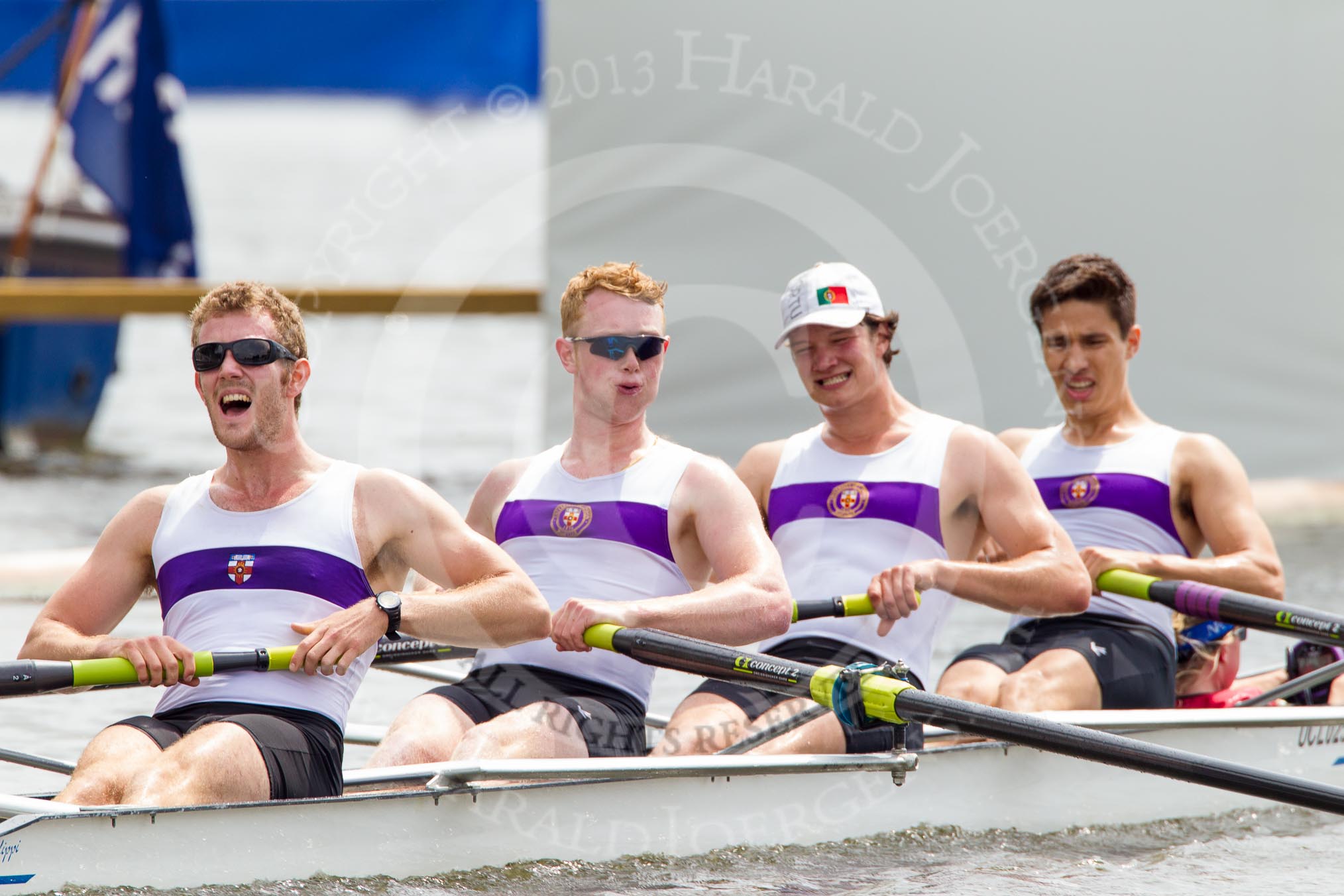 Henley Royal Regatta 2012 (Thursday).
River Thames beteen Henley-on-Thames and Remenham/Temple Island ,
Henley-on-Thames,
Oxfordshire,
United Kingdom,
on 28 June 2012 at 14:22, image #285