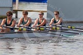 Henley Royal Regatta 2012 (Thursday): Race 3, Fawley Challenge Cup:  Maidenhead Rowing Club (303, Berks) v Evesham Rowing Club (297, Bucks).
River Thames beteen Henley-on-Thames and Remenham/Temple Island ,
Henley-on-Thames,
Oxfordshire,
United Kingdom,
on 28 June 2012 at 09:15, image #7