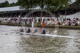 Henley Royal Regatta 2012 (Thursday): Race 23, Visitors' Challenge Cup:  Oxford University and Isis Boat Club (205, Bucks) v Durham University  (196, Berks).
River Thames beteen Henley-on-Thames and Remenham/Temple Island ,
Henley-on-Thames,
Oxfordshire,
United Kingdom,
on 28 June 2012 at 11:16, image #162