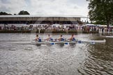 Henley Royal Regatta 2012 (Thursday): Race 24, Prince of Wales Challenge Cup:  Runcorn Rowing Club (283, Bucks) v Isle of Ely Rowing Club and Bath University  (275, Berks).
River Thames beteen Henley-on-Thames and Remenham/Temple Island ,
Henley-on-Thames,
Oxfordshire,
United Kingdom,
on 28 June 2012 at 11:21, image #168