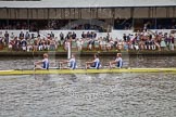 Henley Royal Regatta 2012 (Thursday): Race 34, Prince of Wales Challenge Cup:  Melbourne University, Australia (277, Bucks) v Rudern, Tennis und Hockey Club Bayer Leverkusen  (282, Berks).
River Thames beteen Henley-on-Thames and Remenham/Temple Island ,
Henley-on-Thames,
Oxfordshire,
United Kingdom,
on 28 June 2012 at 12:20, image #241