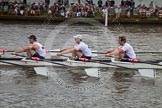 Henley Royal Regatta 2012 (Thursday): Race 34, Prince of Wales Challenge Cup:  Melbourne University, Australia (277, Bucks) v Rudern, Tennis und Hockey Club Bayer Leverkusen  (282, Berks).
River Thames beteen Henley-on-Thames and Remenham/Temple Island ,
Henley-on-Thames,
Oxfordshire,
United Kingdom,
on 28 June 2012 at 12:21, image #245