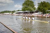 Henley Royal Regatta 2012 (Thursday): Race 48, Visitors' Challenge Cup:  Christ Church, Oxford, and 1829 Boar Club (195, Bucks) v Taurus Boat Club (209, Berks).
River Thames beteen Henley-on-Thames and Remenham/Temple Island ,
Henley-on-Thames,
Oxfordshire,
United Kingdom,
on 28 June 2012 at 15:20, image #348